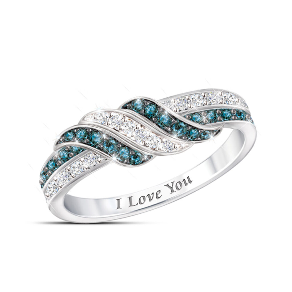 Embrace the Love Personalized Diamond Ring