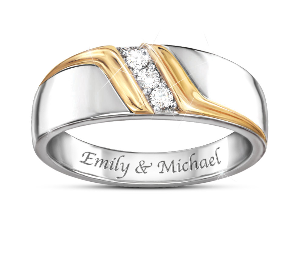 Enduring Love Personalized Diamond Ring