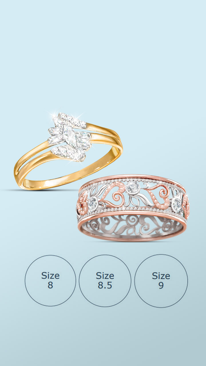 Bradford exchange ring sizer discount