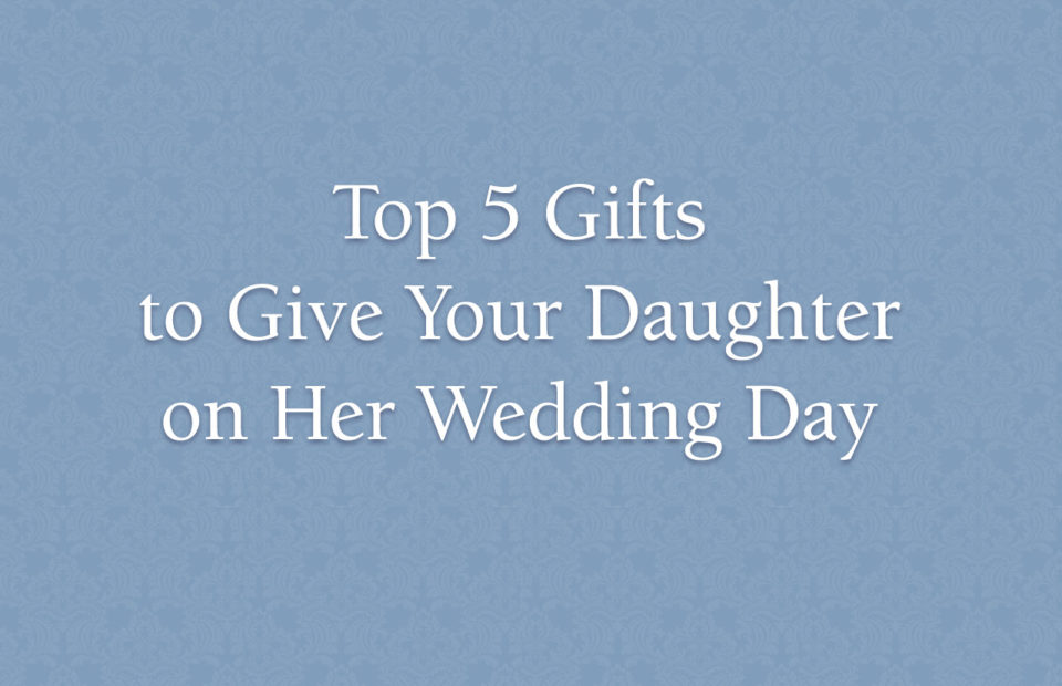 Jewelry to give daughter on 2024 wedding day