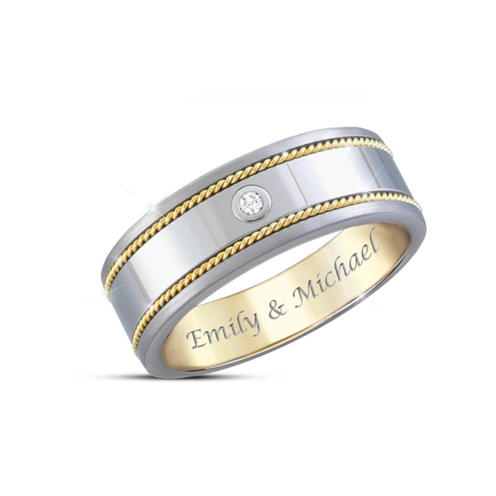 Strength Of Our Love Personalized Ring