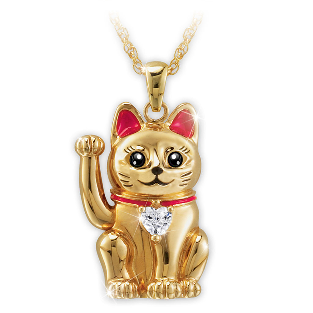Legend of the Lucky Cat Necklace