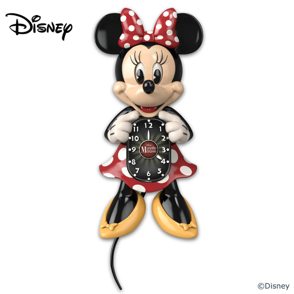 Disney Minnie Mouse Motion Wall Clock
