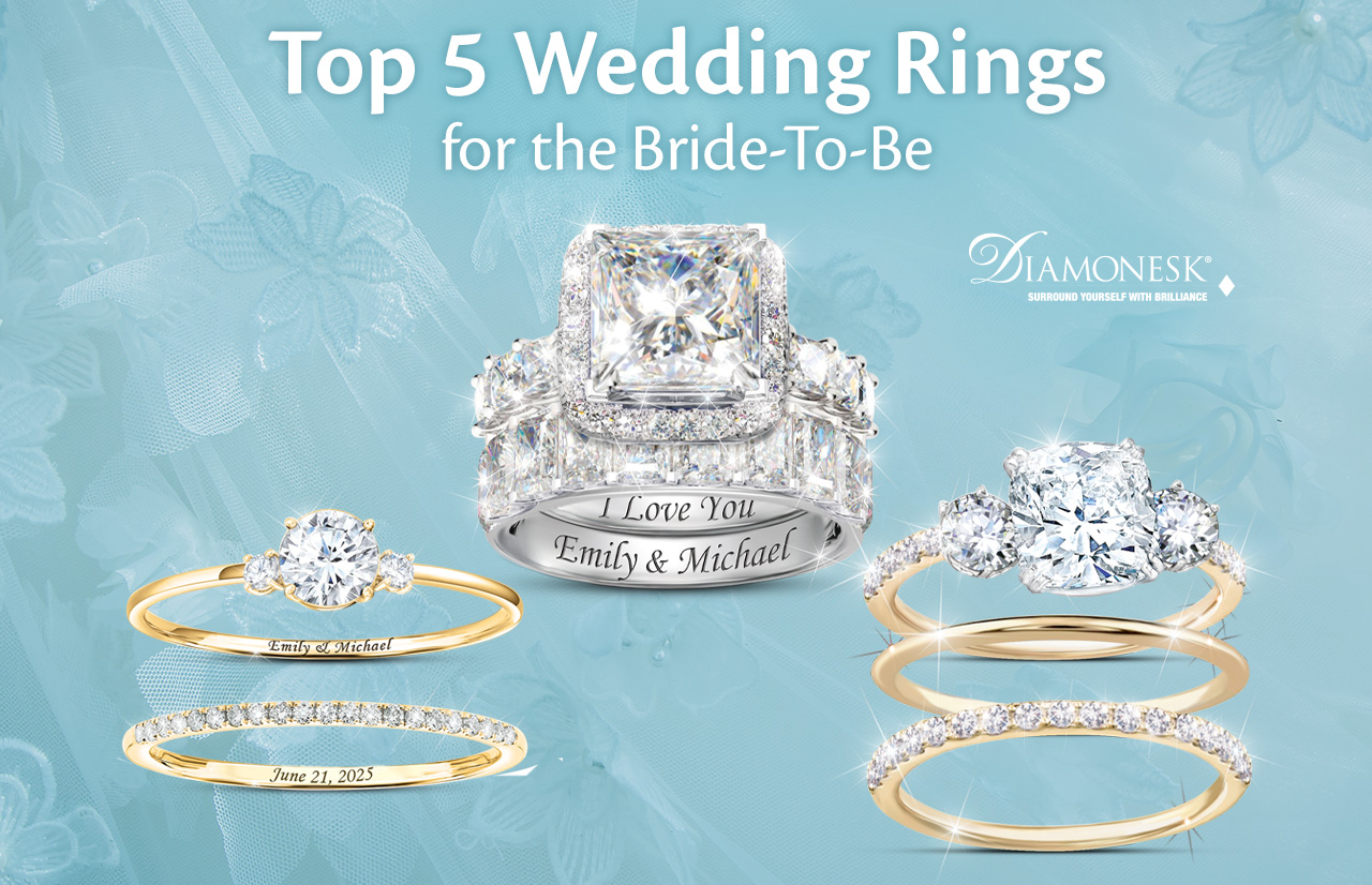 Top 5 Wedding Rings for the Bride-To-Be