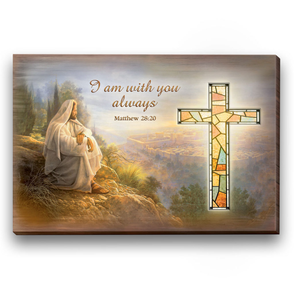 I Am With You Always Wall Decor