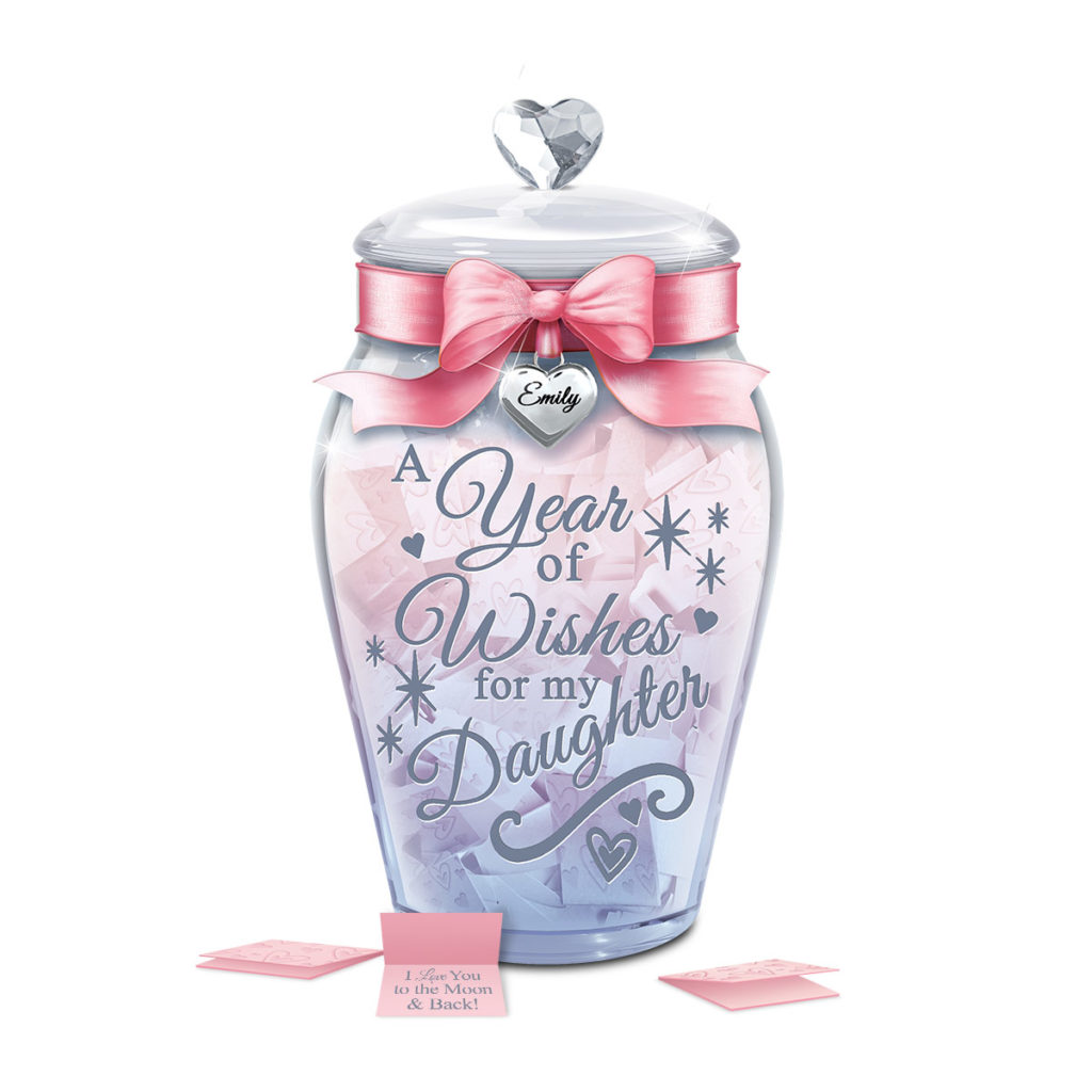 Heartfelt Wishes For My Daughter Personalized Wish Jar