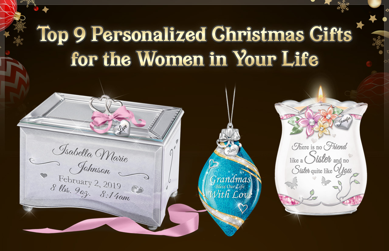 Top 9 Personalized Christmas Gifts for the Women in Your Life