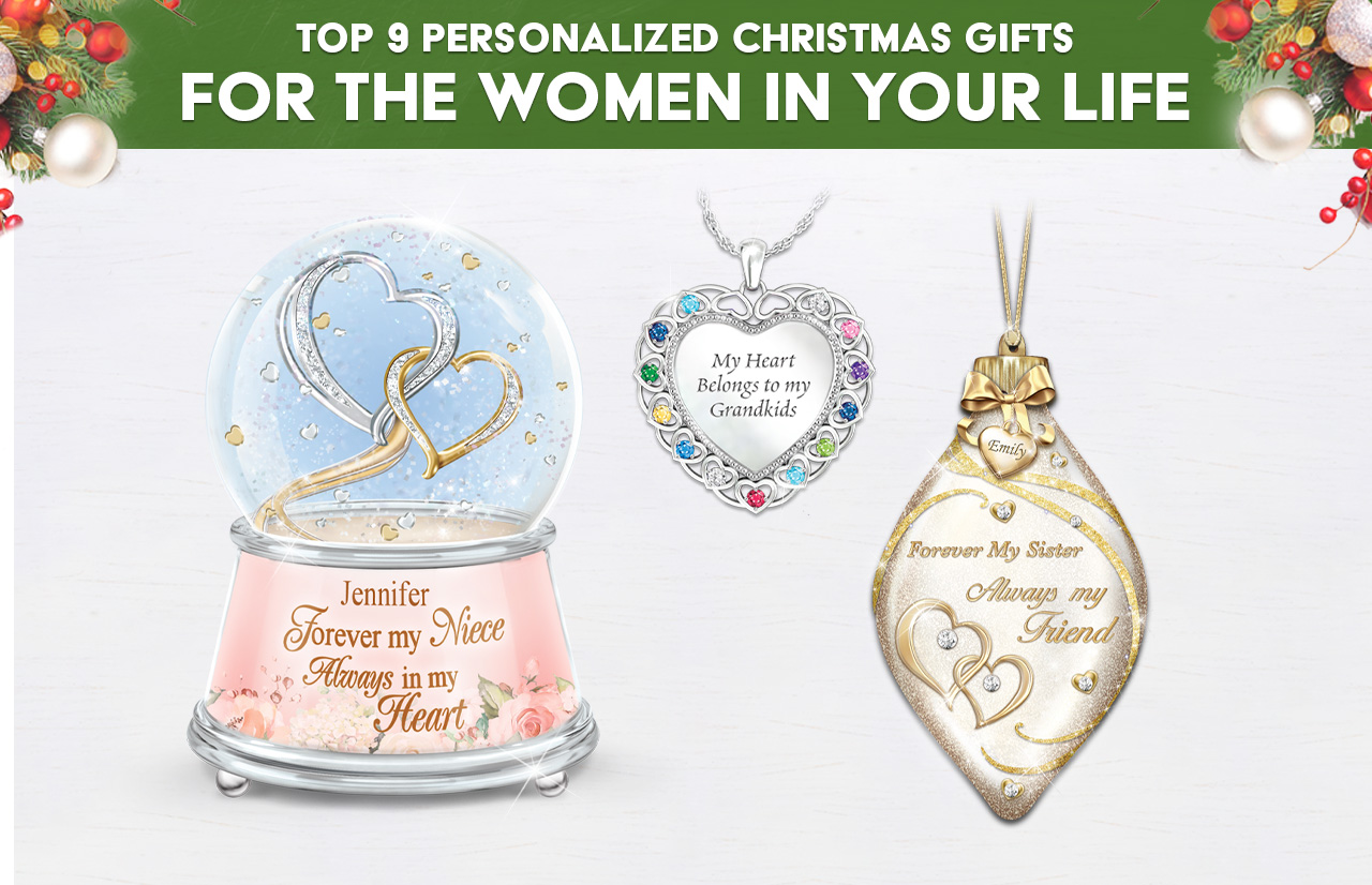 Top 9 Personalized Christmas Gifts for the Women in Your Life