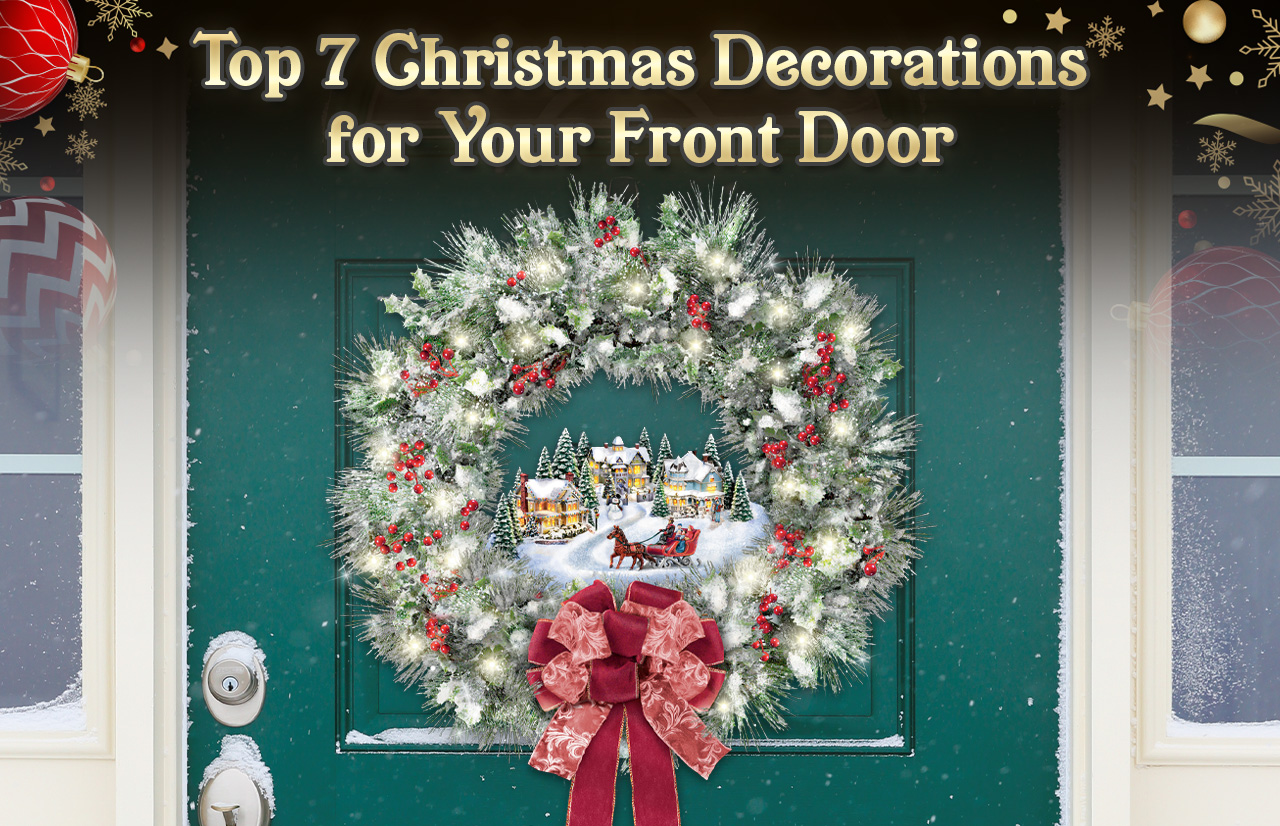Top 7 Christmas Decorations for Your Front Door
