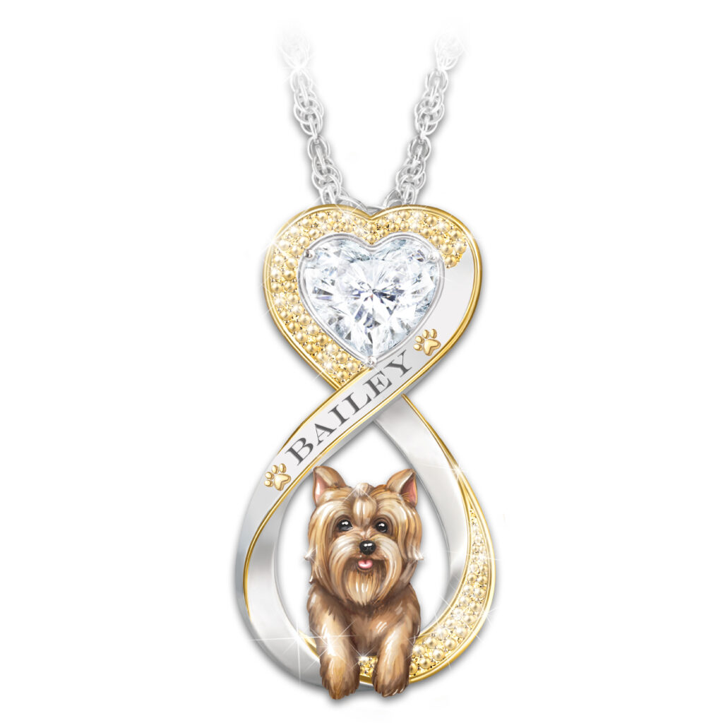 Personalized Dog Pendant Necklace