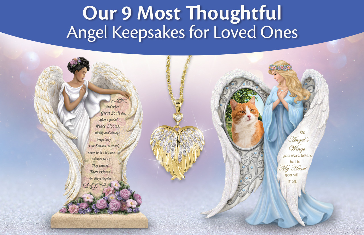 9 Most Thoughtful Angel Keepsakes Giving Comfort to Loved Ones