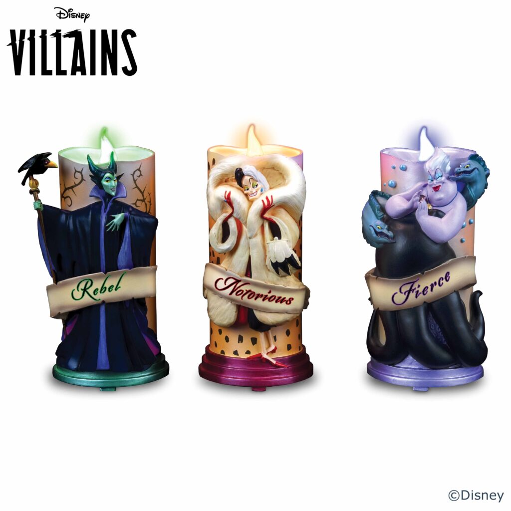 Disney Villains Magic & Mayhem Candle Collection