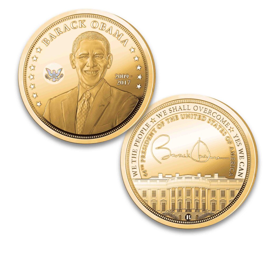 Barack Obama Proof Coin Collection