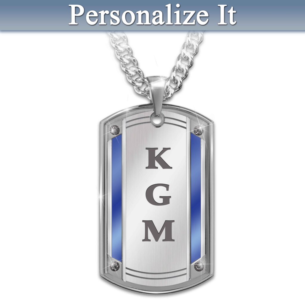 Proud to Call You Son Personalized Pendant Necklace