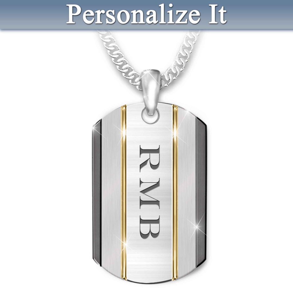 The Strength of My Grandson Personalized Pendant Necklace