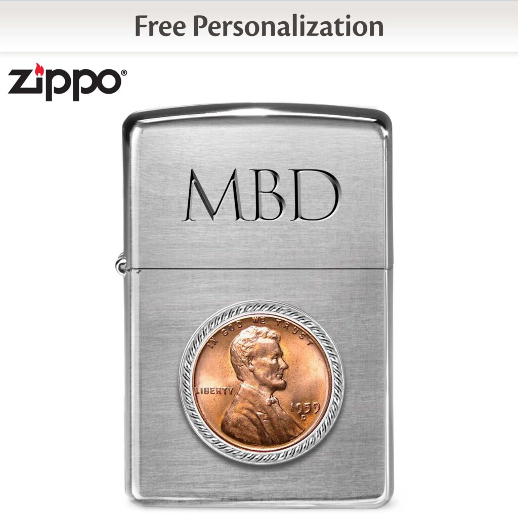 Year of Your Birth Personalized Zippo® Lighter