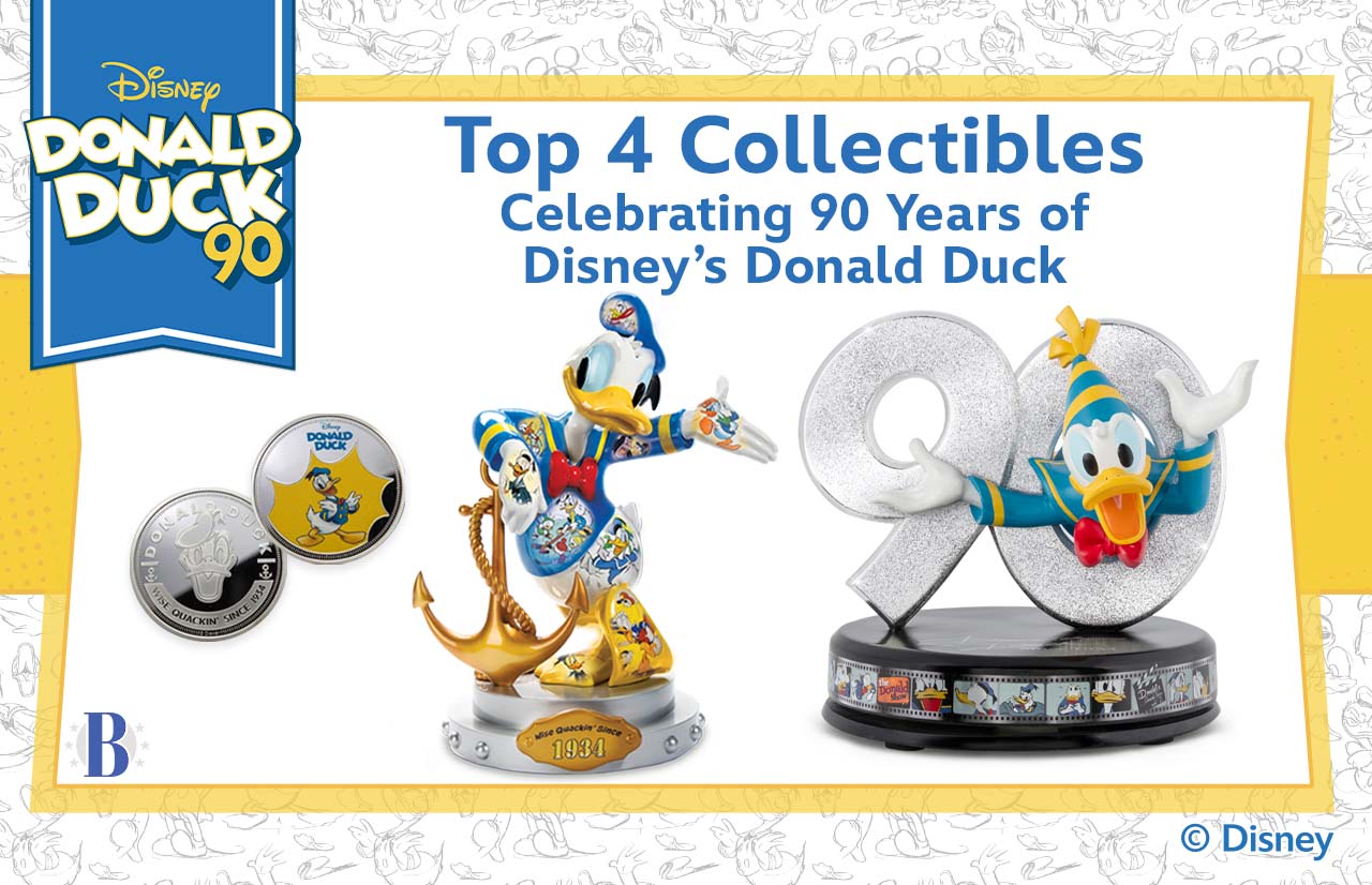 Top 4 Collectibles Celebrating 90 Years of Disney’s Donald Duck