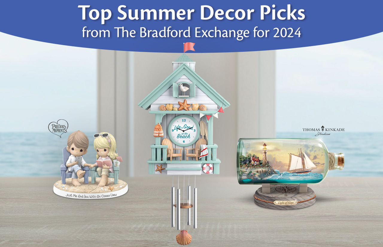 Top Summer Decor Picks from The Bradford Exchange for 2024