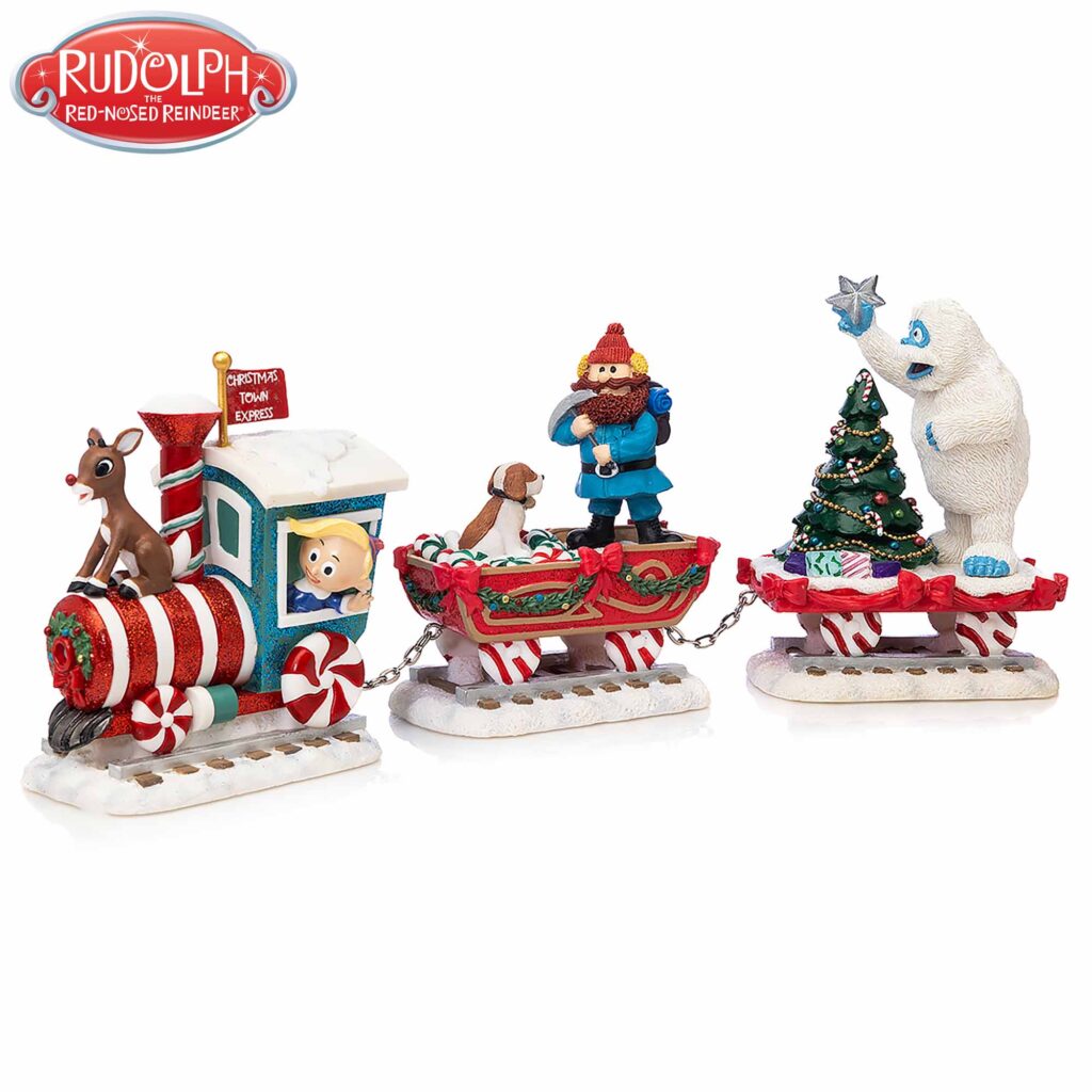 All Aboard The Rudolph® Express Figurine Collection 