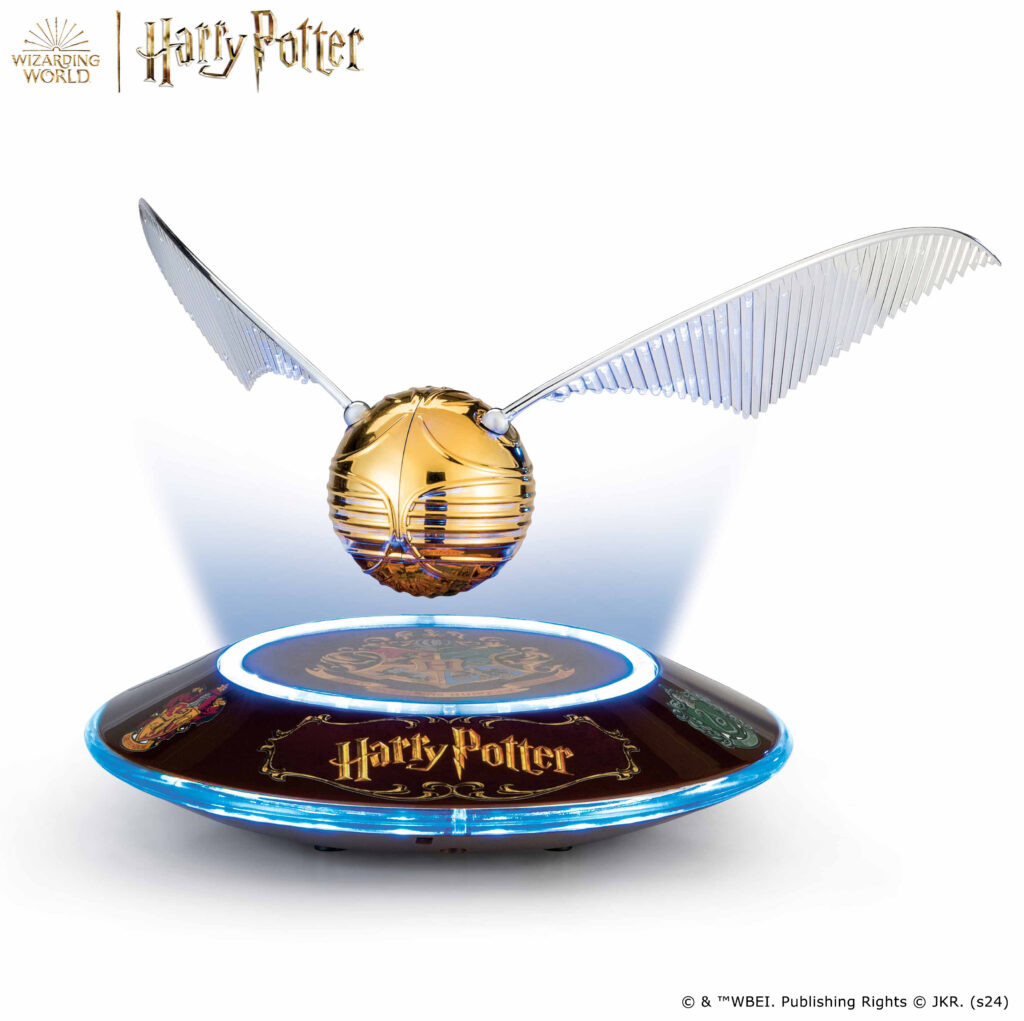 HARRY POTTER™ Levitating GOLDEN SNITCH Sculpture