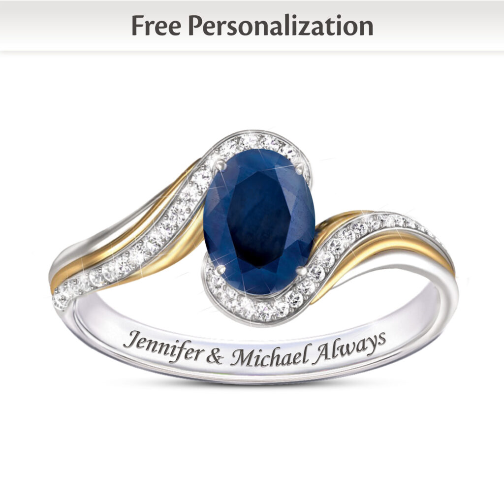 Love's Devotion Personalized Ring