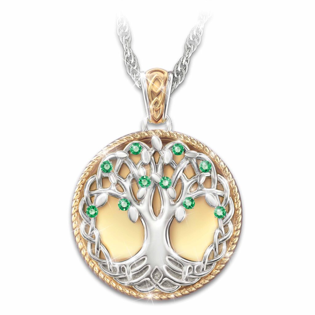 Celtic Tree Of Life Pendant Necklace