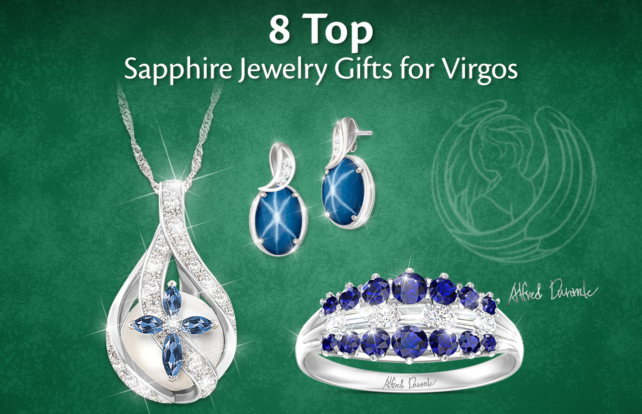 8 Top Blue Sapphire Jewelry Gifts for Virgo