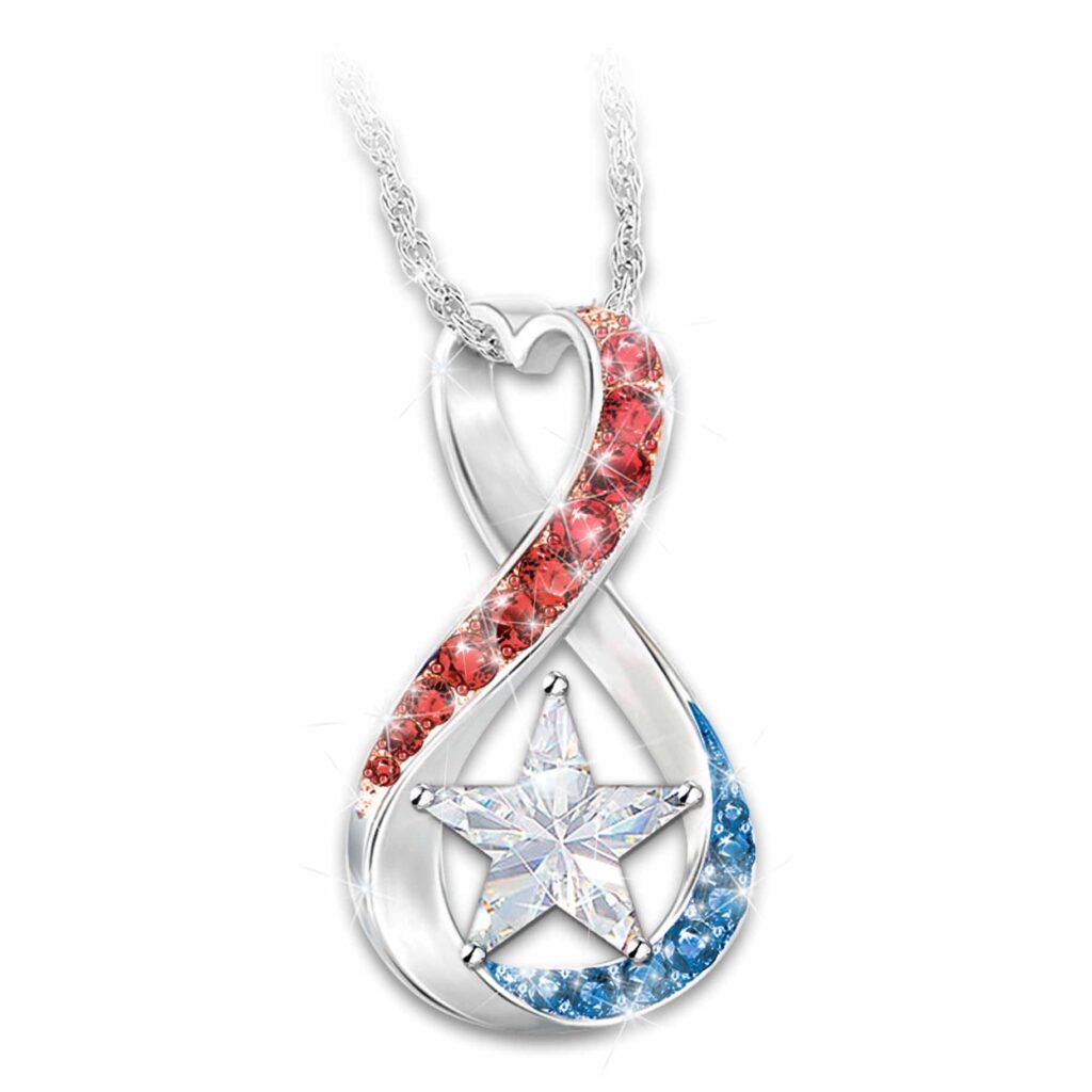 America Forever Pendant Necklace