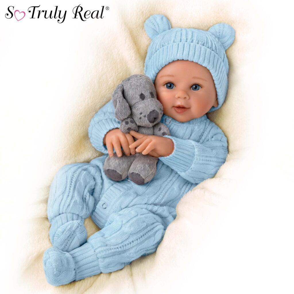 Aiden, My Snuggle Pup Baby Doll and Plush Dog Set