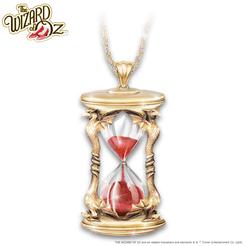 Hourglass of Destiny Pendant Necklace