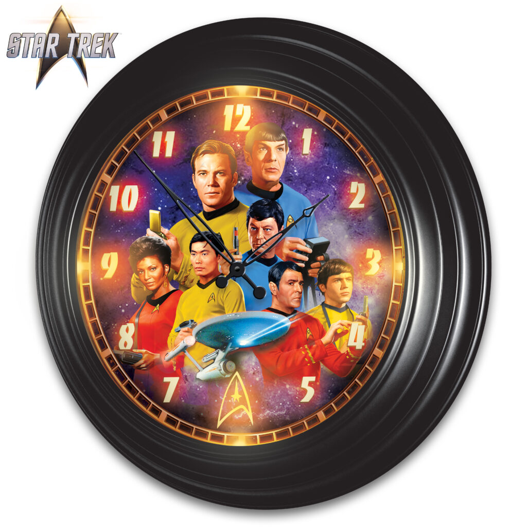 STAR TREK Wall Clock