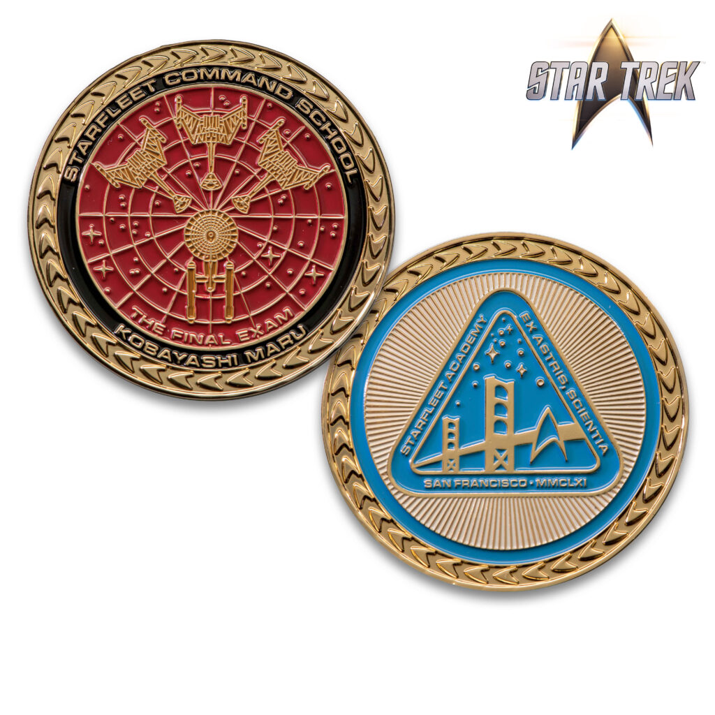 The Starfleet Academy Challenge Coin Collection