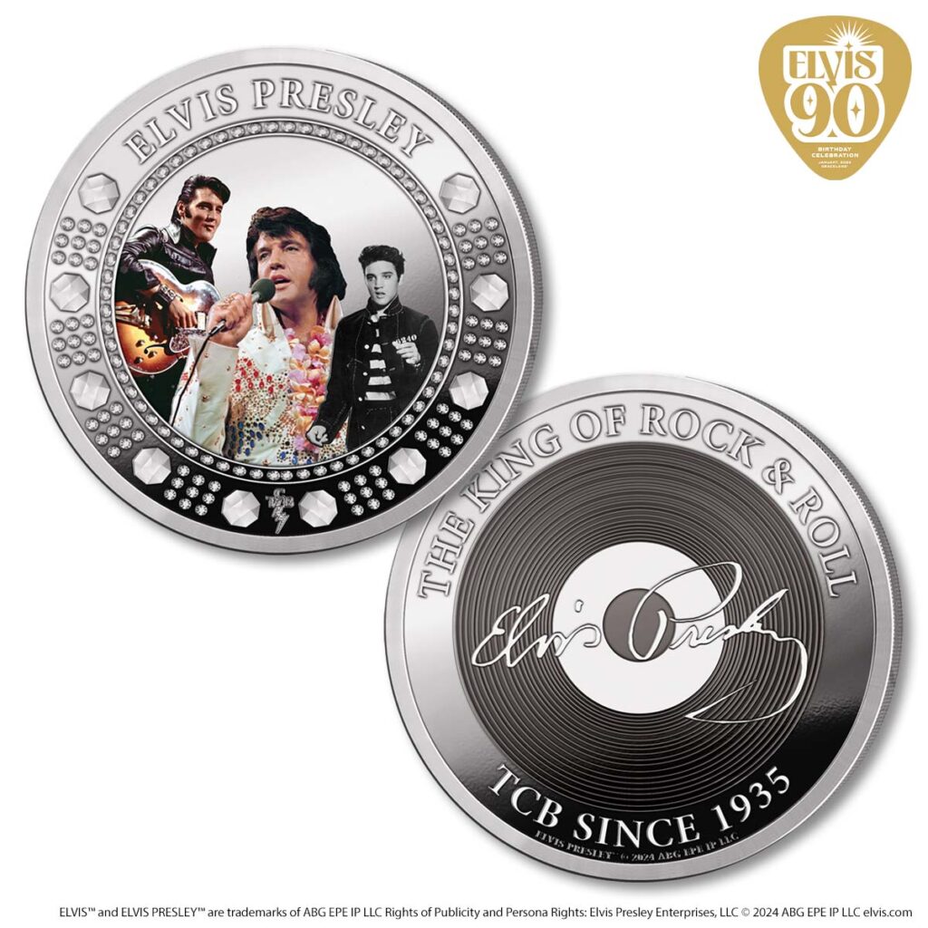 Elvis Presley 90th Anniversary Legacy Proof Coin Collection