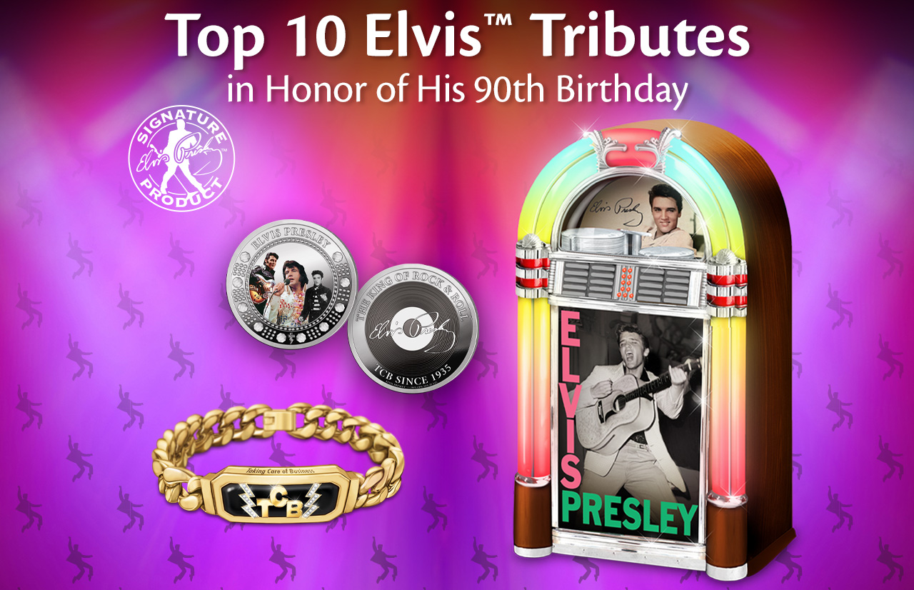 Top 10 Elvis™ Tributes in Honor of His 90th Birthday