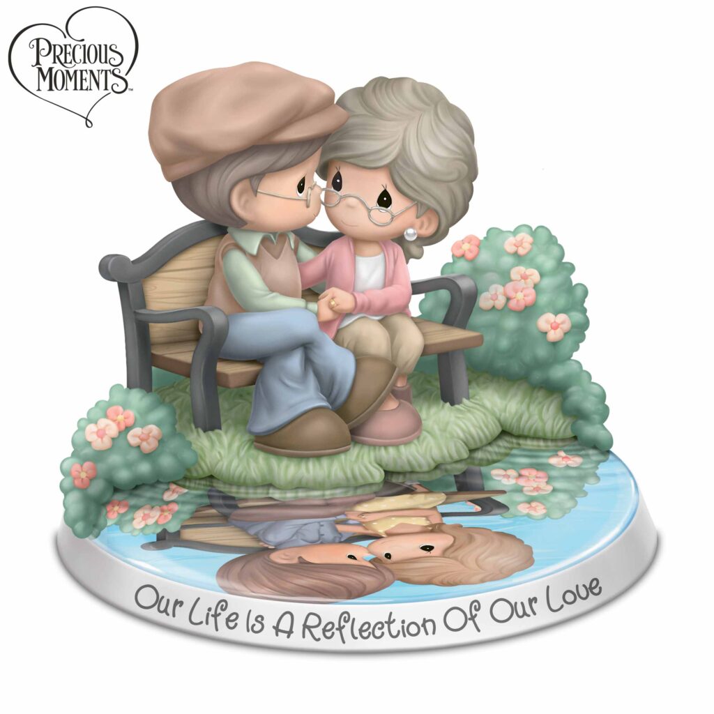 Our Life Is A Reflection Of Our Love Figurine