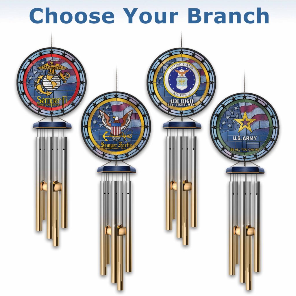 Armed Forces Wind Chime