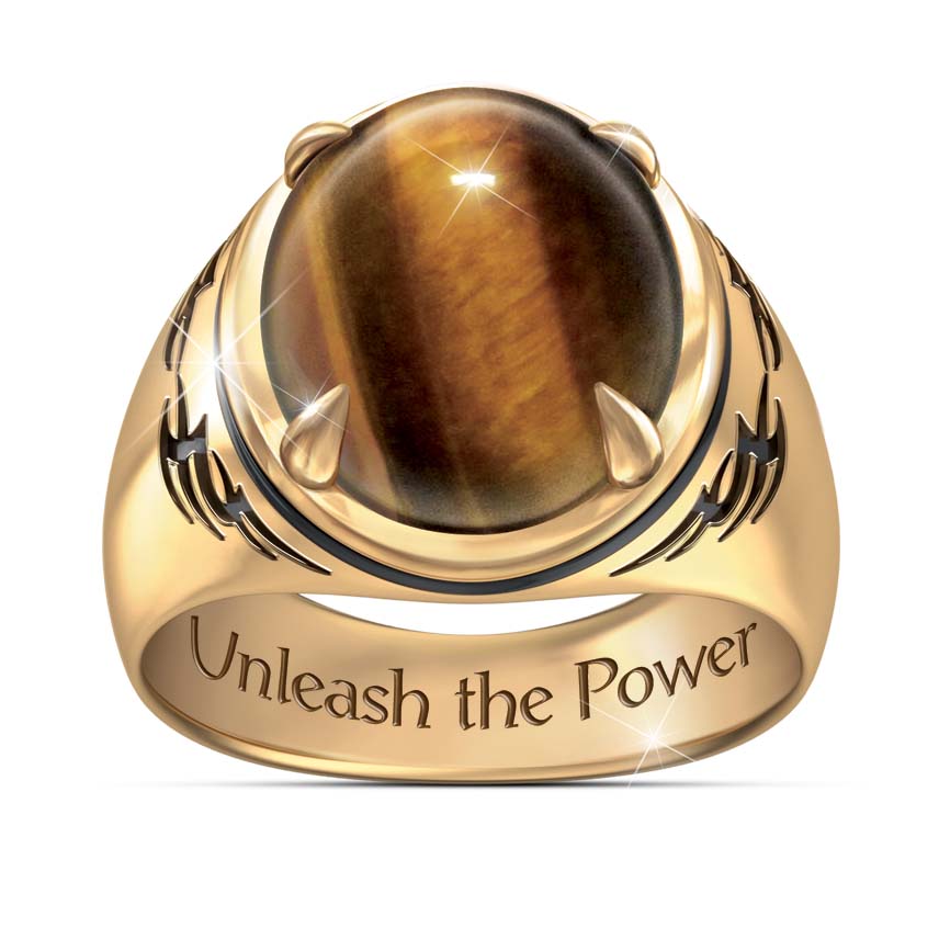 Genuine Tiger's Eye Ring