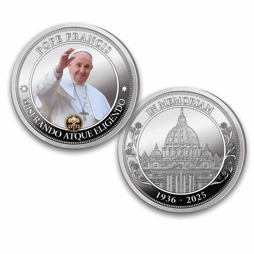 Pope Francis Memorial Proof Coin Collection