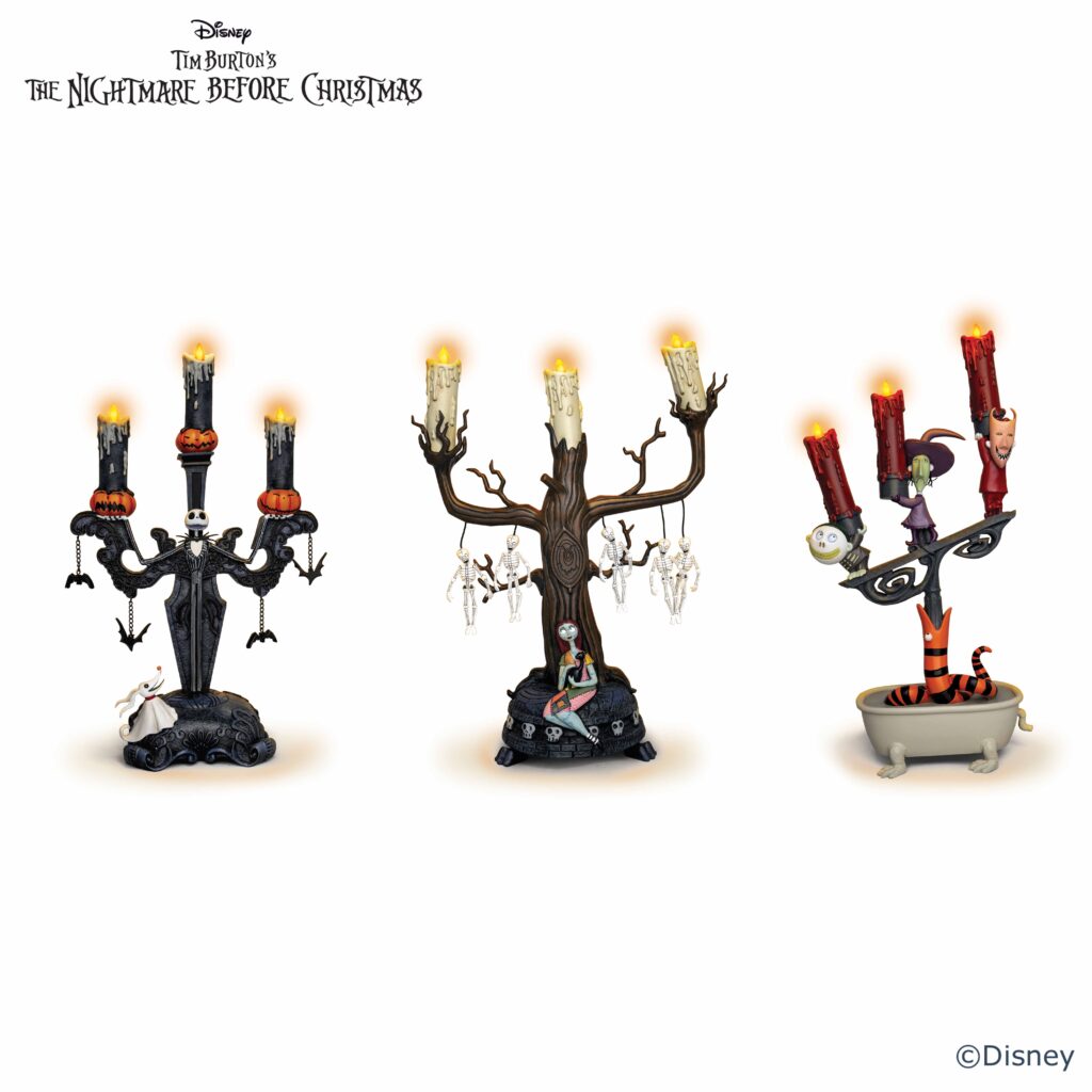 The Nightmare Before Christmas Candelabra Collection