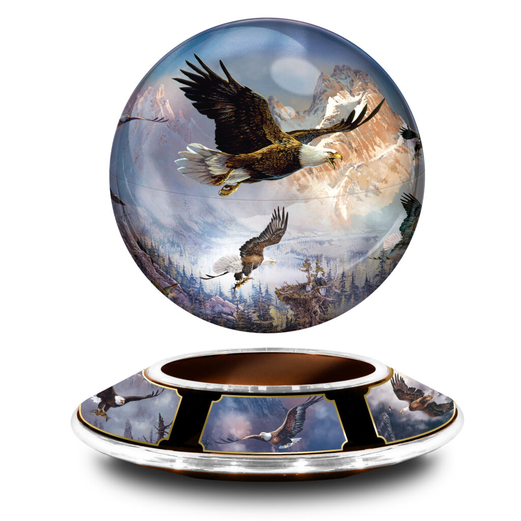 Soaring Majesty Levitating Sculpture