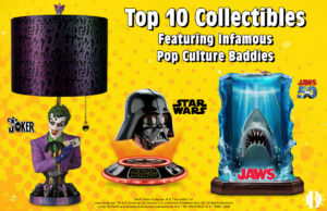 Infamous Pop Culture Baddies collectibles