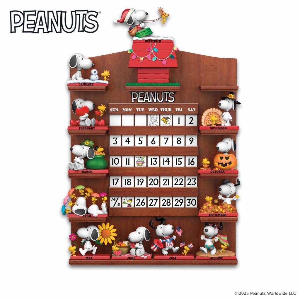 Snoopy™ Through the Seasons Perpetual Calendar Collection