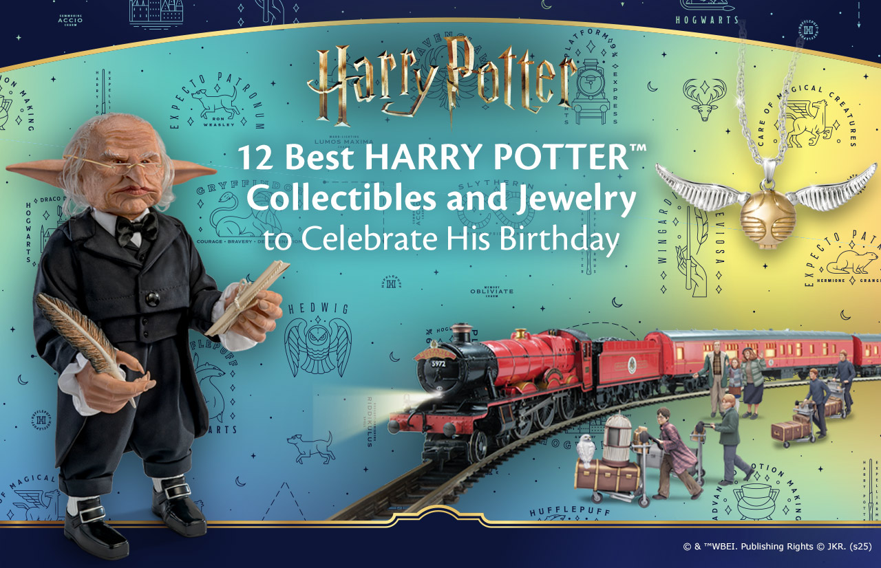 12 Best HARRY POTTER™ Collectibles and Jewelry to Celebrate His Birthday