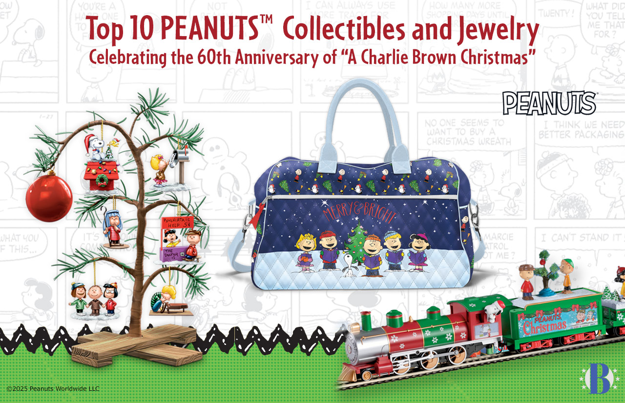 Top 10 PEANUTS™ Collectibles and Jewelry Celebrating the 60th Anniversary of “A Charlie Brown Christmas”