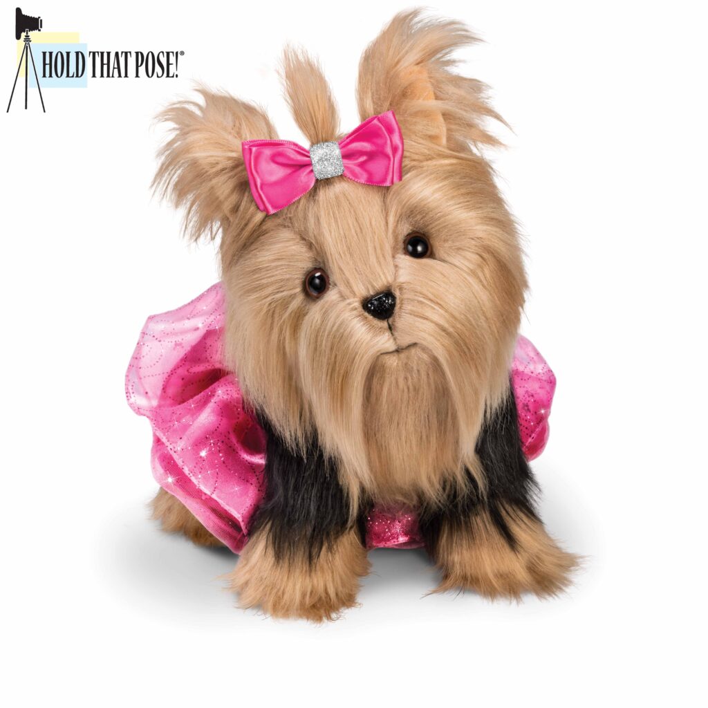 Pampered Pooch Plush Yorkie & Accessory Collection