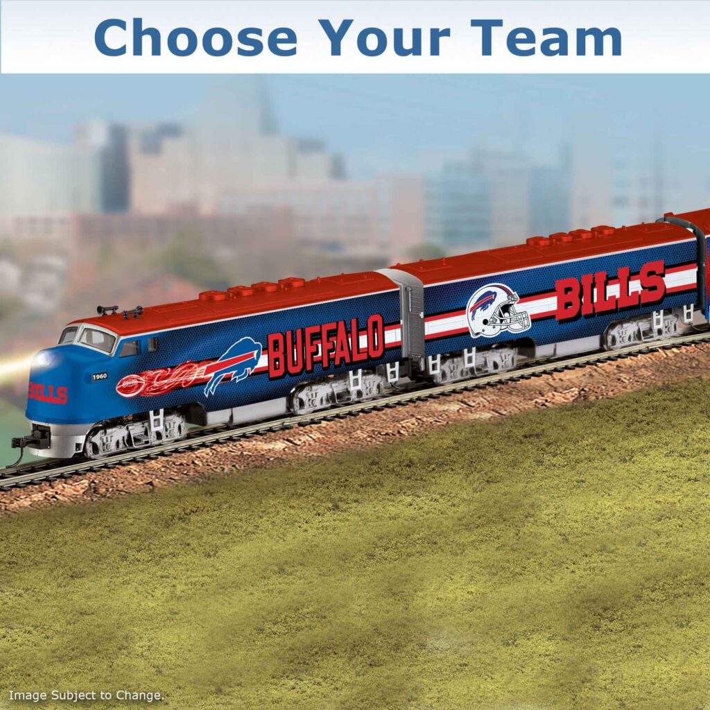 NFL Illuminated Electric Train
