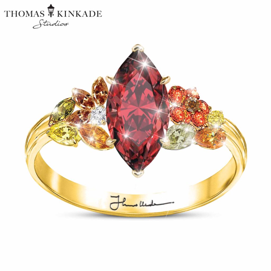 Thomas Kinkade Autumn Bliss Ring