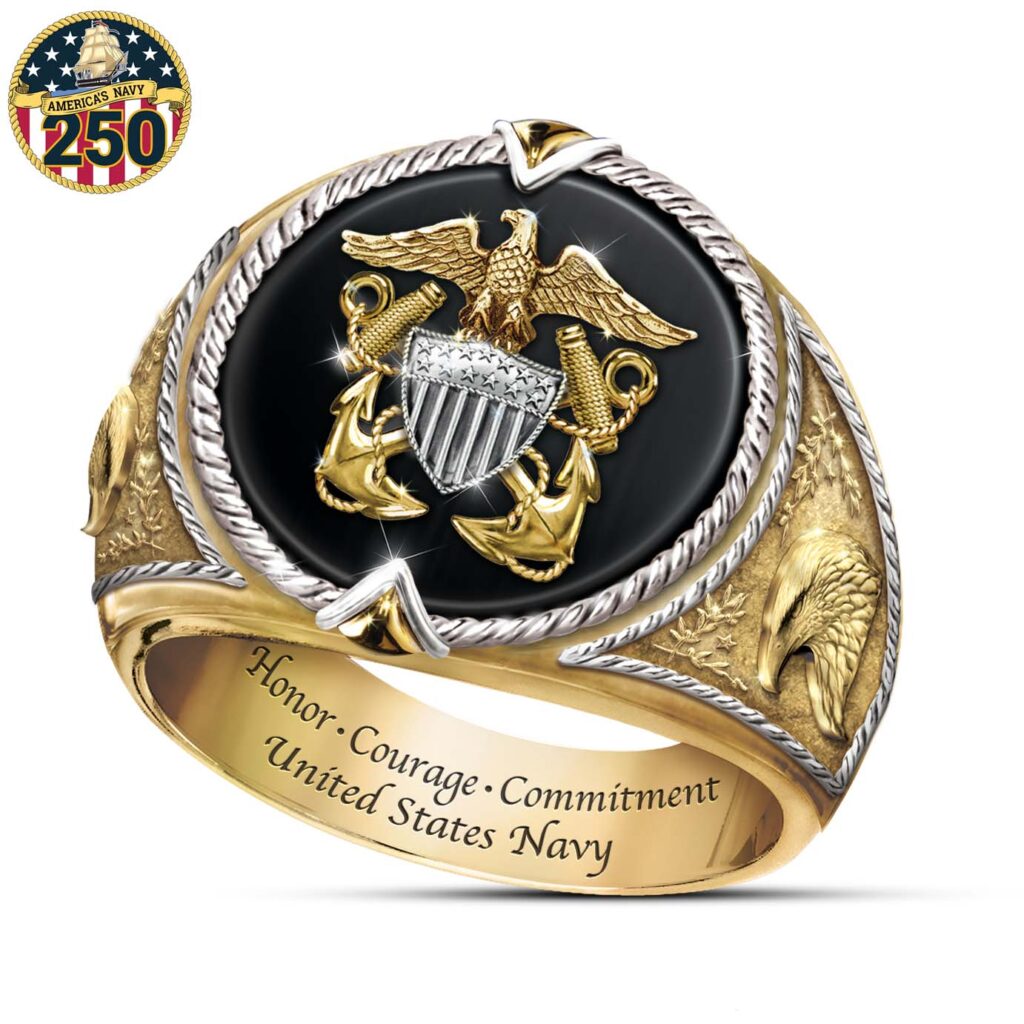 Honor, Courage and Commitment Ring