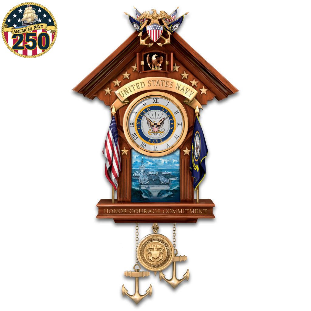 United States Navy® Cuckoo Clock